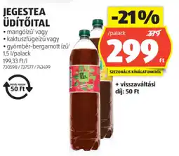 ALDI Jegestea üdítőital ajánlat