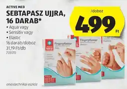 ALDI ACTIVE MED SEBTAPASZ UJJRA, 16 DARAB ajánlat