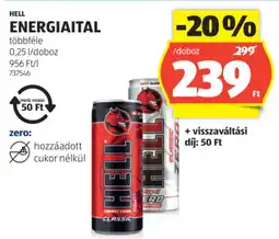 ALDI Hell energiaital ajánlat