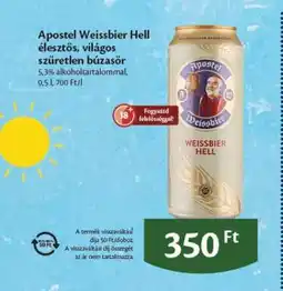 EcoFamily Apostel Weissbier Hell ajánlat