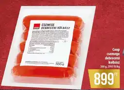 Coop Coop Csemege Debreceni kolbász ajánlat