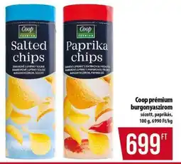 Coop Coop prémium burgonyaszirom ajánlat