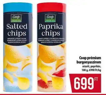 Coop Coop prémium burgonyaszirom ajánlat