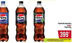 Coop Pepsi Cola, Pepsi Zero, Pepsi Lime ajánlat
