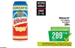 Coop Kőbányai Sör ajánlat