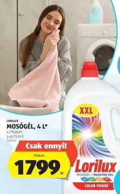 ALDI Lorilux Mosógél, 4 L ajánlat