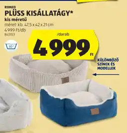 ALDI Romeo Plüss kisállatágy ajánlat