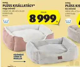 ALDI Romeo Plüss kisállatágy ajánlat