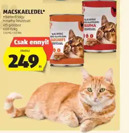 ALDI Macskaeledel ajánlat