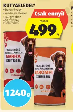 ALDI Kutyaeledel ajánlat