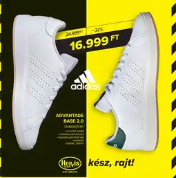 Hervis Adidas Advantage base 2.0 szabadidőcipő ajánlat