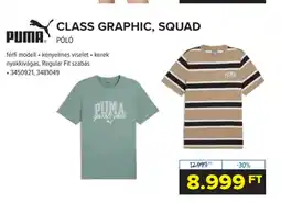 Hervis Puma Class graphic, squad Póló ajánlat