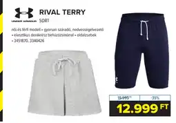 Hervis Under Armour Rival terry sort ajánlat