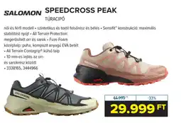 Hervis Salomon Speedcross peak Túracipő ajánlat