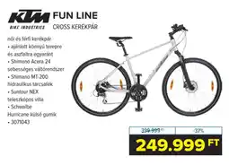 Hervis KTM Bike industries fun line cross kerékpár ajánlat