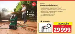 Lidl PARKSIDE Magasnyomású tisztító ajánlat