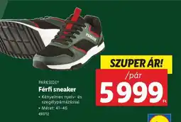 Lidl PARKSIDE Férfi sneaker ajánlat