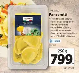 Lidl ITALIAMO Panzerotti ajánlat