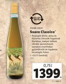 Lidl Soave Classico ajánlat