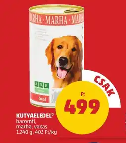 PENNY Kutyaeledel ajánlat