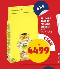 PENNY Friskies száraz macska- eledel ajánlat