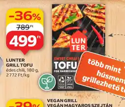 Auchan Lunter Grill Tofu ajánlat