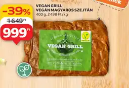 Auchan Vegan Grill Vegán Magyaros Szejtán ajánlat