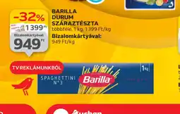 Auchan Barilla Durum Száraztészta ajánlat