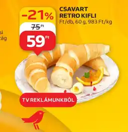 Auchan Csavart Retro Kifli ajánlat