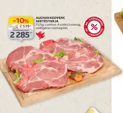 Auchan Auchan Kedvenc Sertéstarja ajánlat