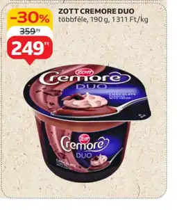 Auchan Zott Cremore Duo ajánlat