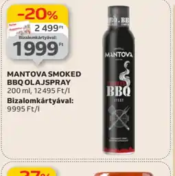 Mantova Smoked BBQ Olajspray