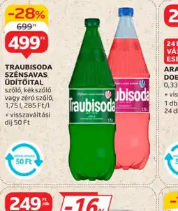 Auchan Traubisoda szénsavas üdítőital ajánlat