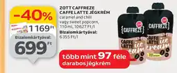 Auchan Zott caffreze caffe latte jégkrém ajánlat