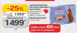 Auchan Auchan kedvenc pálcikás jégkrém multipack ajánlat