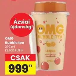 Spar OMG Bubble tea ajánlat