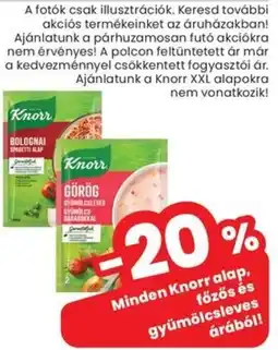 Spar Knorr alap ajánlat
