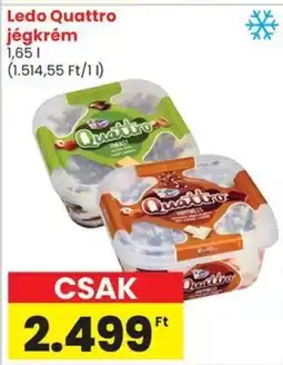 Spar Ledo Quattro jégkrém ajánlat