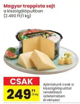 Spar Magyar trappista sajt ajánlat