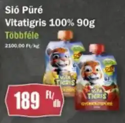 FullDiszkont Sió Püré Vitatigris ajánlat