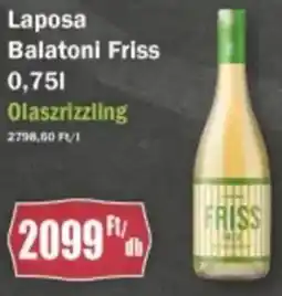 Laposa Balatoni Friss