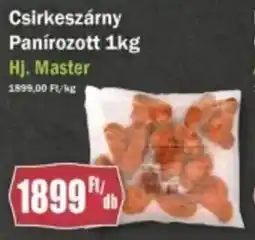 Csirkeszárny Panírozott