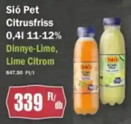 FullDiszkont Sió Pet Citrusfriss ajánlat