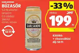 ALDI Karlskrone Búzasör ajánlat