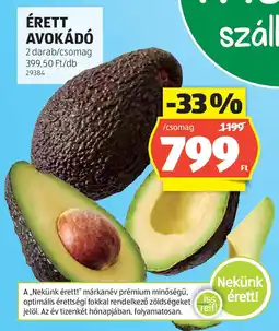 ALDI Érett avokádó ajánlat