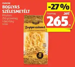 ALDI Császár Boglyas szélesmetélt ajánlat