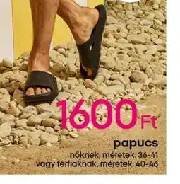 Pepco Papucs ajánlat