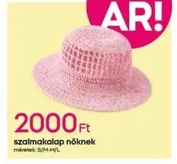 Pepco Szalmakalap nőknek ajánlat
