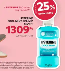 Rossmann Listerine Cool mint szájvíz ajánlat
