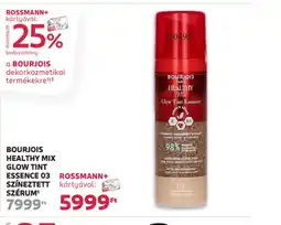 Rossmann Bourjois healthy mix glow tint essence 03 ajánlat